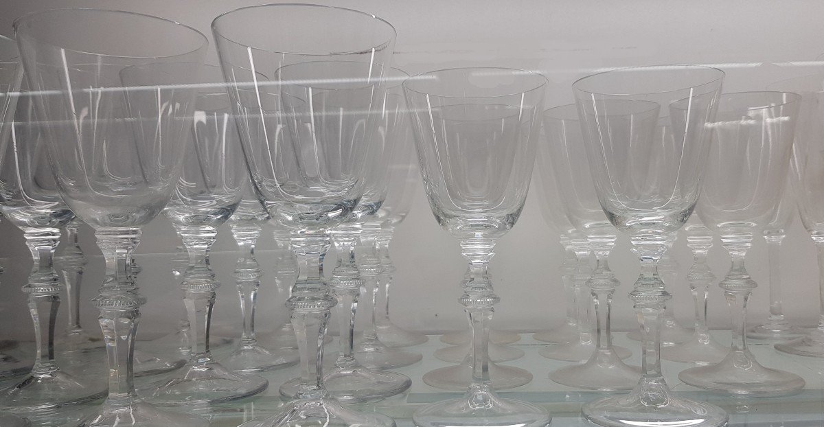 set di 24 bicchieri marchiati Moser modello Mozart-photo-4