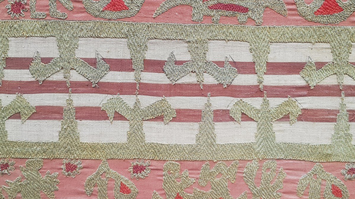 Antico  tapis Sarong di Sumatra-photo-3