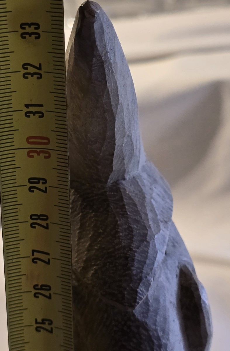 Lotto di tre antiche sculture africane in legno-photo-6