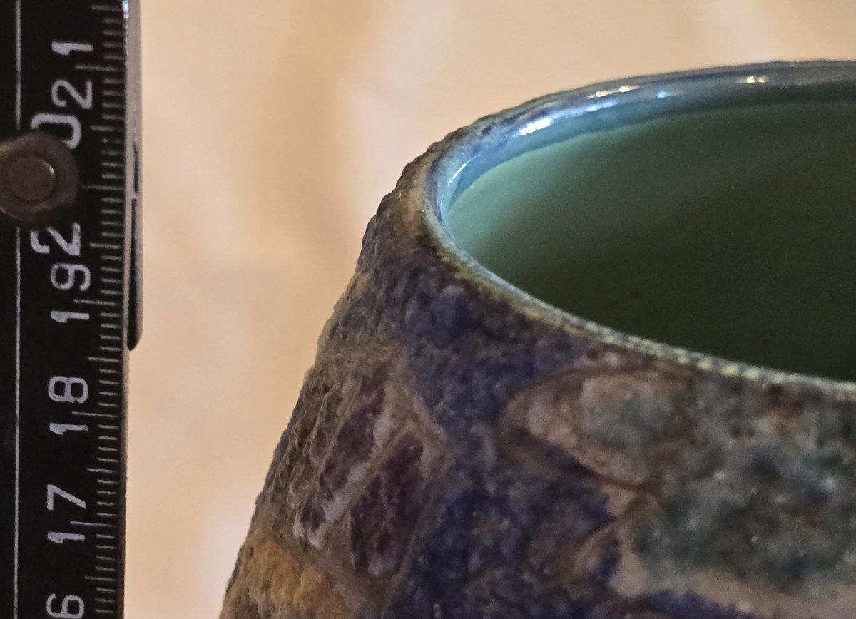 vaso in ceramica lavica manifattura F.lli Fanciullacci-photo-8
