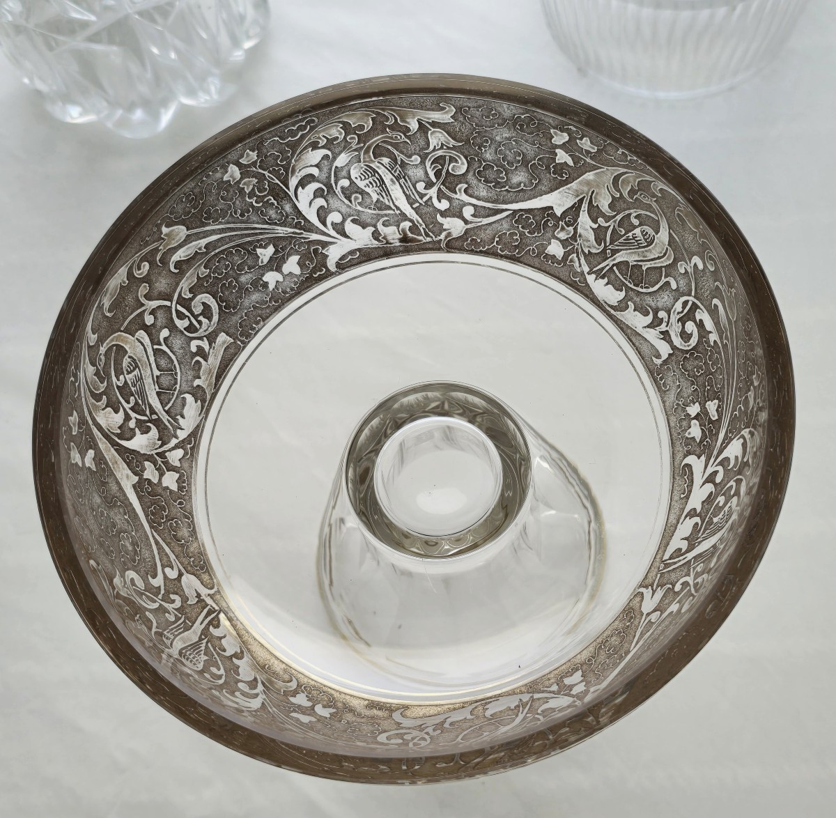 antica coppa in vetro cameo attribuita a Moser-photo-6