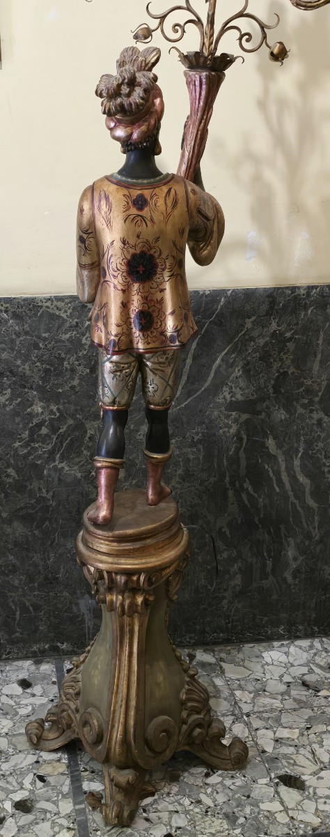 piantana antica Moro porta-torcera-photo-4