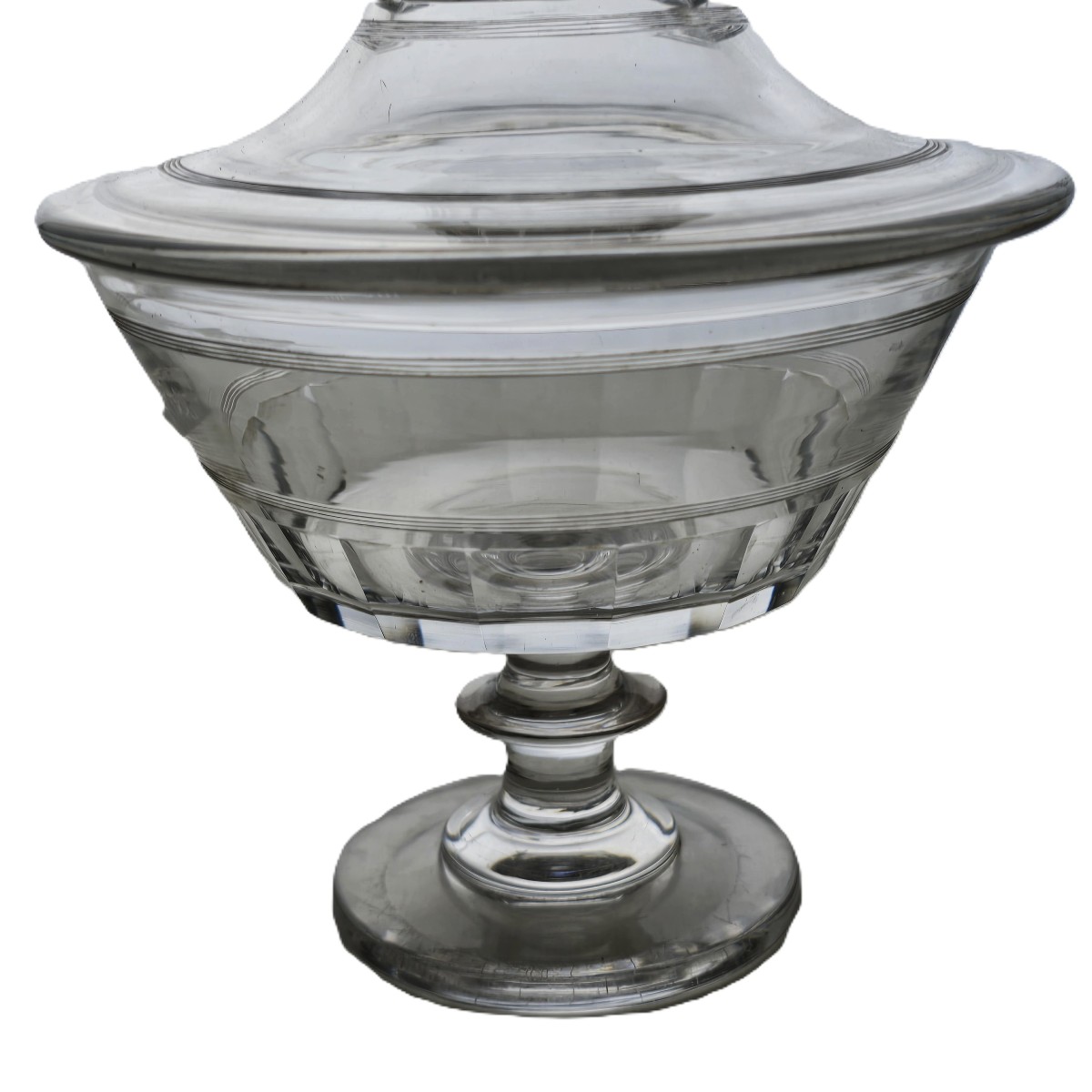 Antico porta-bonbon in cristallo Baccarat-photo-2