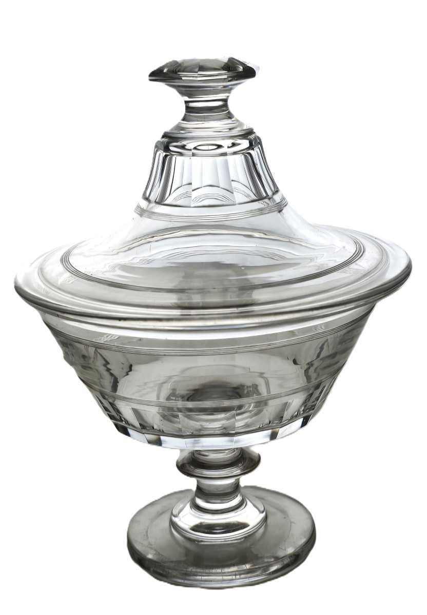 Antico porta-bonbon in cristallo Baccarat