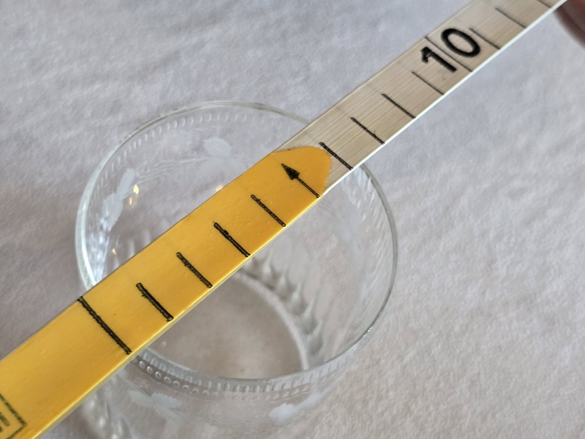 lotto di 6 antichi bicchieri del XIX secolo in cristallo inciso-photo-6