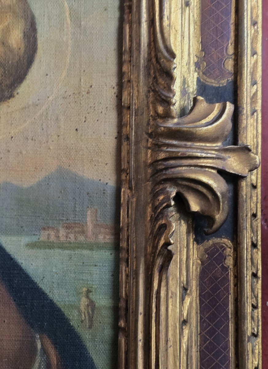Madonna della Stella con il Bambino Gesù Olio su tela-photo-1
