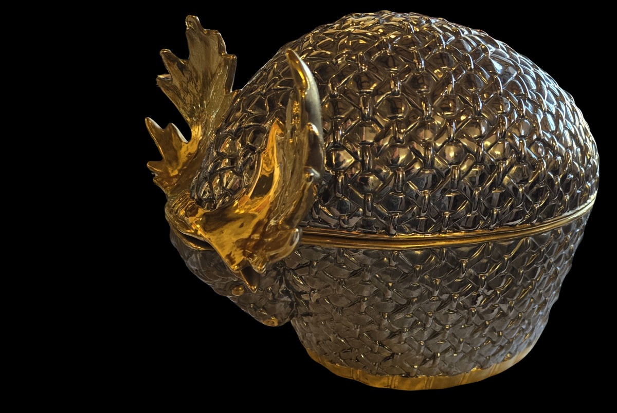 Antica scatola zoomorfa in maiolica – Ceramiche Marco Polo, anni ’70.-photo-4