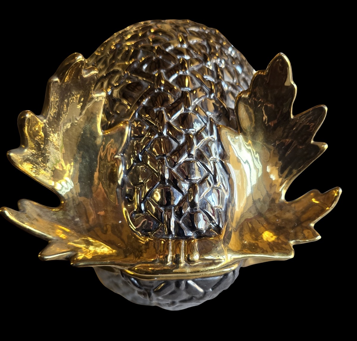 Antica scatola zoomorfa in maiolica – Ceramiche Marco Polo, anni ’70.-photo-3