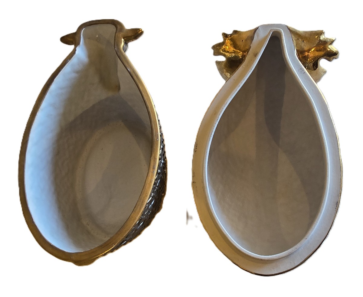 Antica scatola zoomorfa in maiolica – Ceramiche Marco Polo, anni ’70.-photo-6