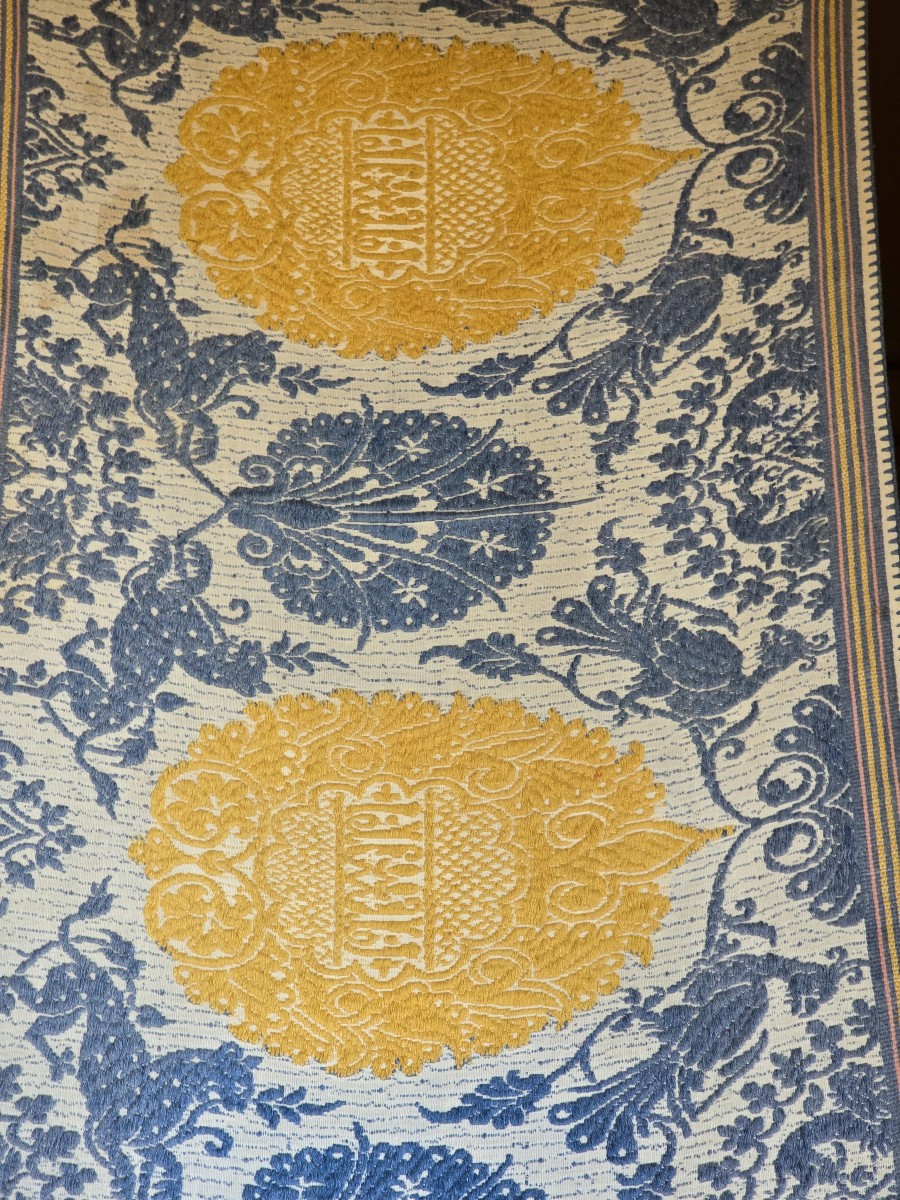 Antico tessuto jacquard islamico-photo-3
