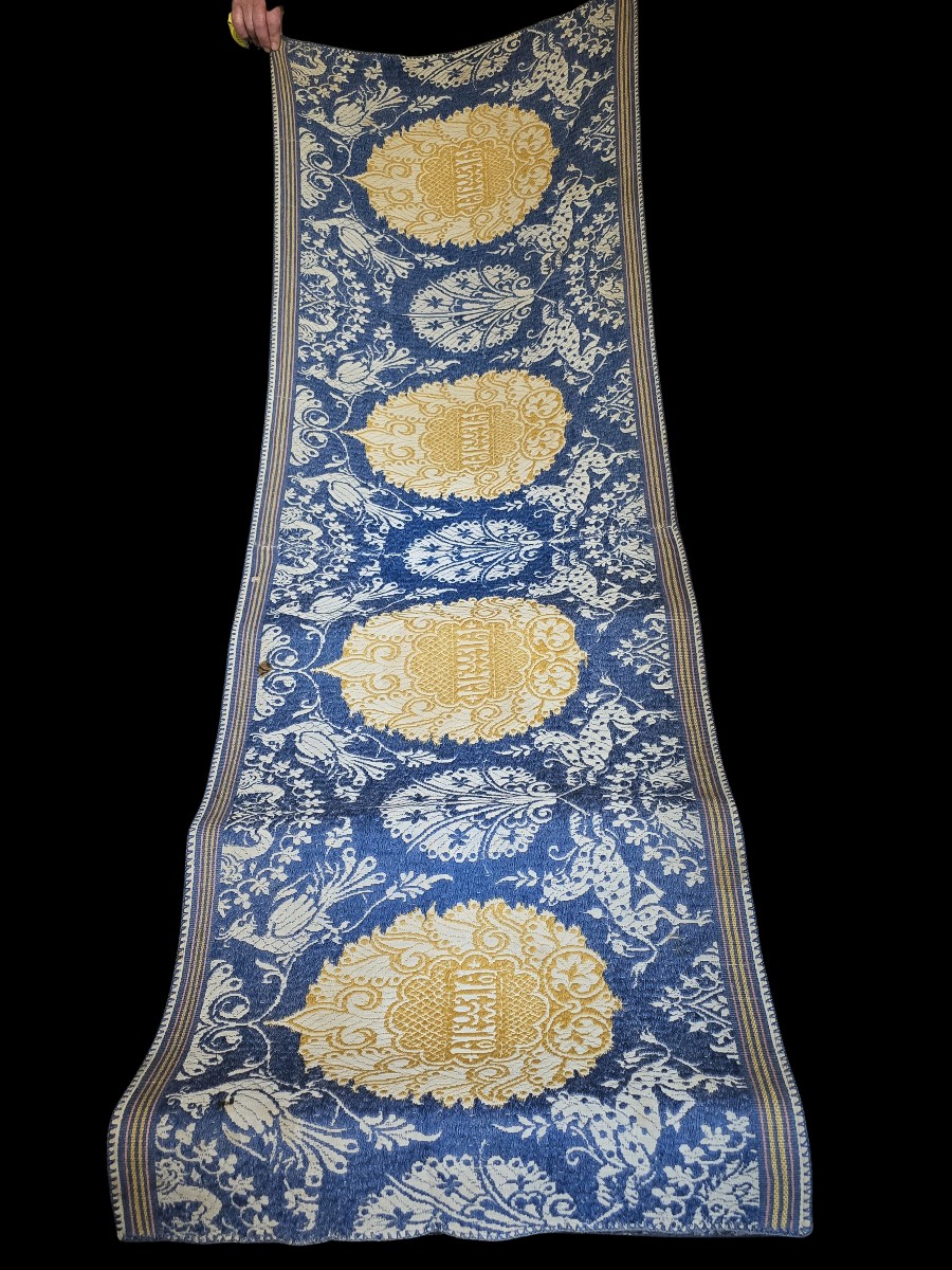 Antico tessuto jacquard islamico