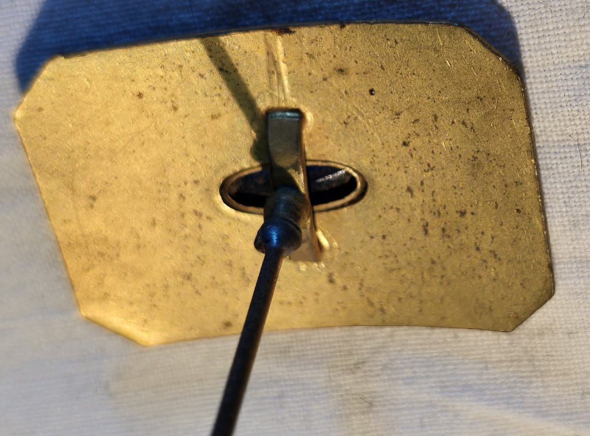 Antico spillone da cappello Belle Epoque con smalti cloisonnés-photo-3