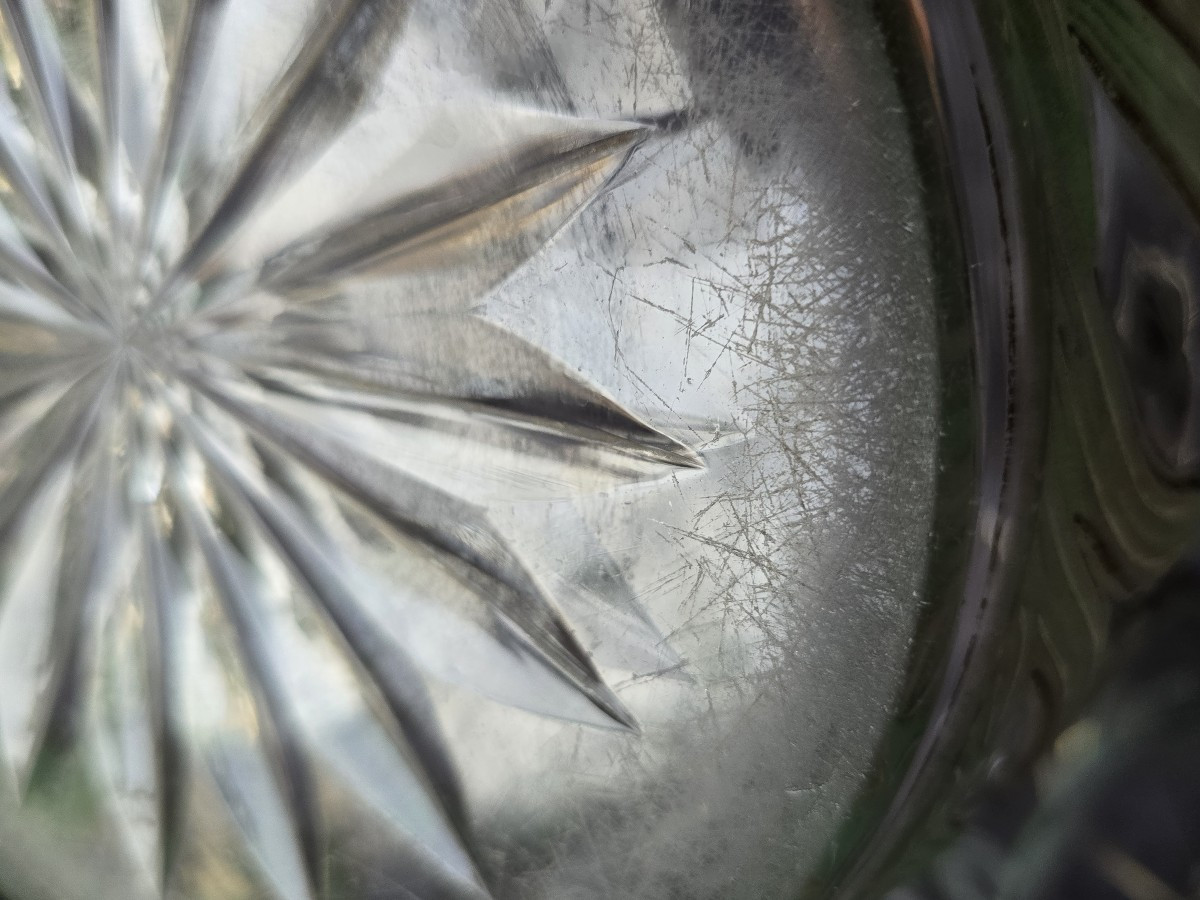 Vaso coperto in cristallo smaltato  Boemia o Austria, Liberty -Jugendsti-photo-8