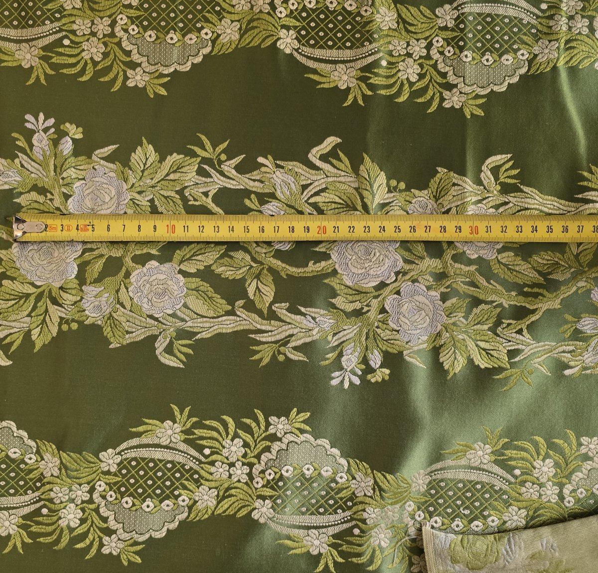 damasco antico pura seta 168x127 cm-photo-6