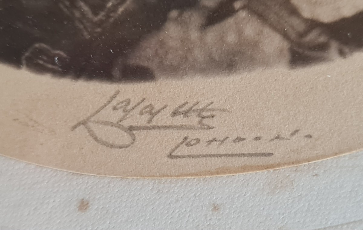 Fotografia autografa di fine XIX secolo dell’aristocratica russa Kleinmichel, studio Lafayette.-photo-1