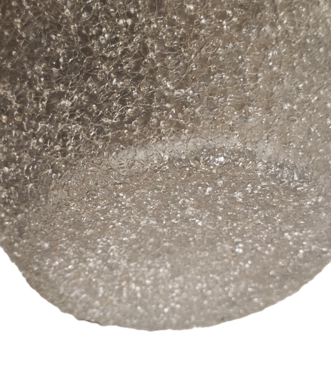 Brocca rinfrescatoio antica in vetro soffiato Baccarat-photo-4