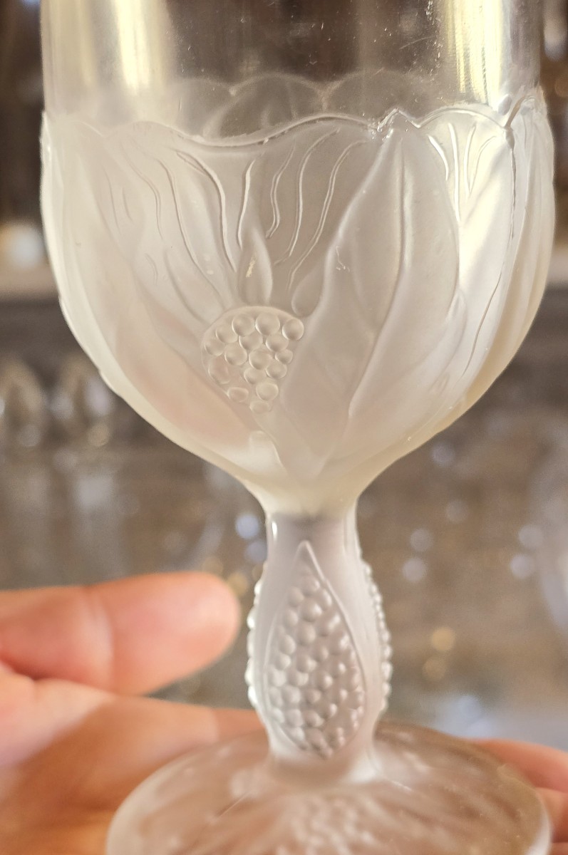 Insieme di 12 calici da vino Taitù Milano anni '70-photo-1