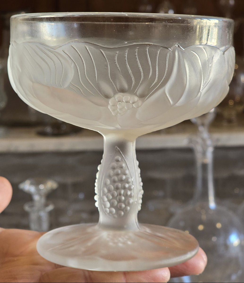 Insieme di 12 coppe da spumante Taitù Milano anni '70-photo-4