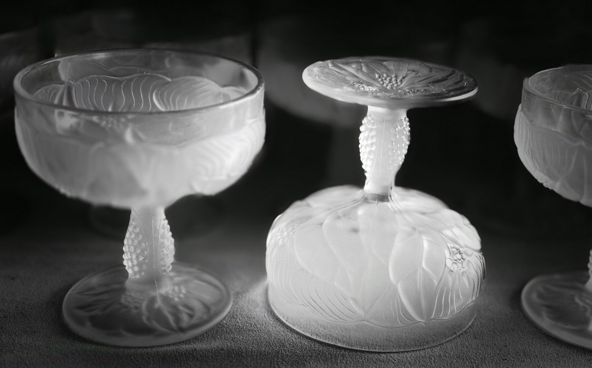 Insieme di 12 coppe da spumante Taitù Milano anni '70-photo-5