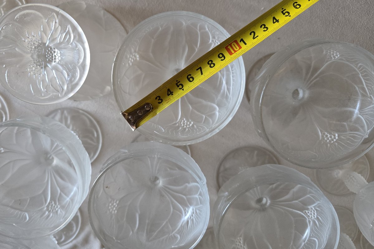 Insieme di 12 coppe da spumante Taitù Milano anni '70-photo-6