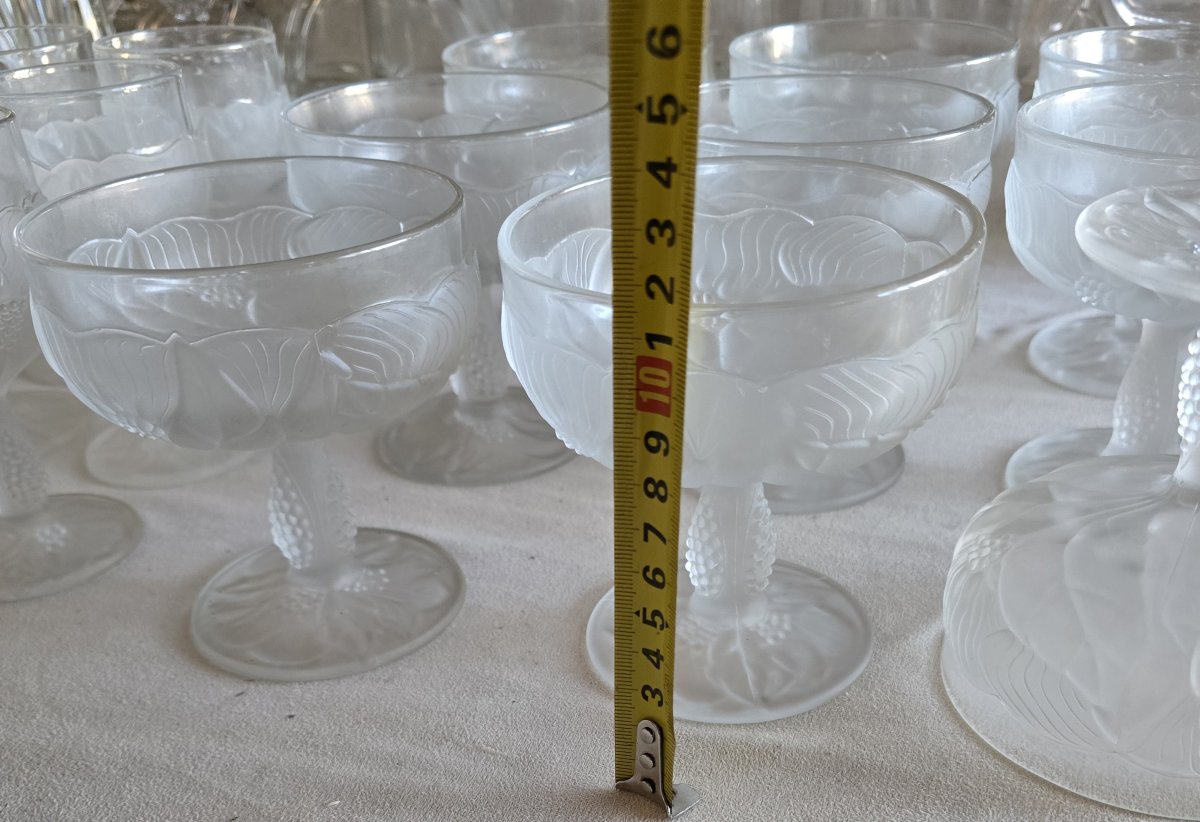 Insieme di 12 coppe da spumante Taitù Milano anni '70-photo-7