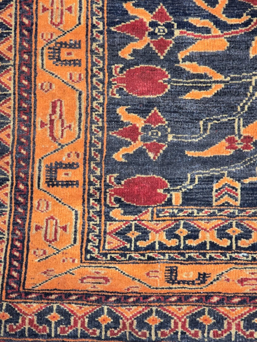 Antico tappeto nomade Iran/Afghanistan, inizi XX secolo, 140 × 84 cm-photo-2