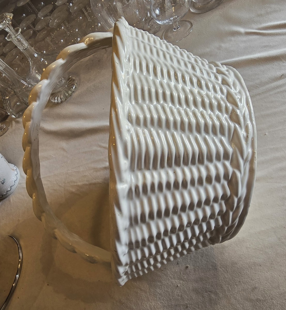 Cesto in maiolica di Bassano-photo-2