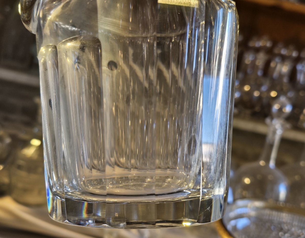 Coppia di brocche  antiche in cristallo Saint‑Louis-photo-3