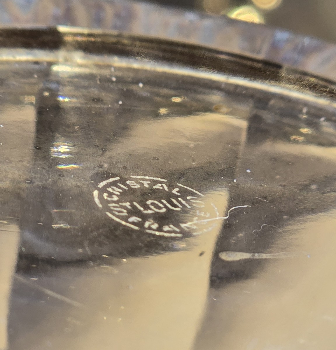 Coppia di brocche  antiche in cristallo Saint‑Louis-photo-8