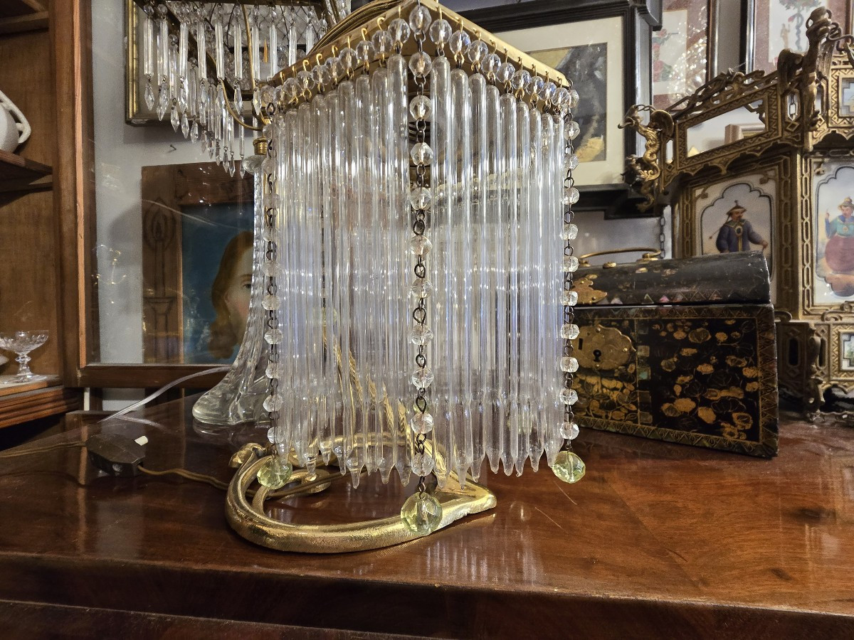 Lampada da tavolo Art Déco Belle Époque-photo-2