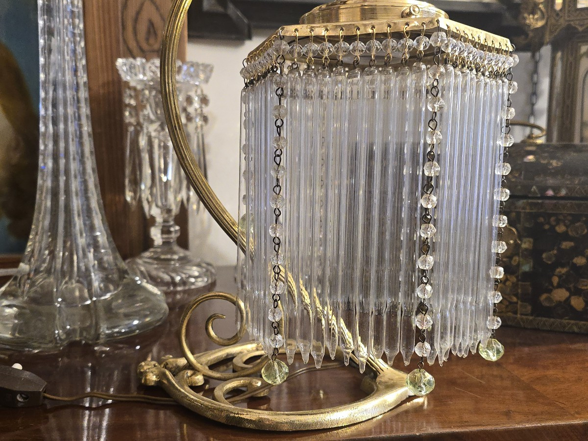 Lampada da tavolo Art Déco Belle Époque-photo-4