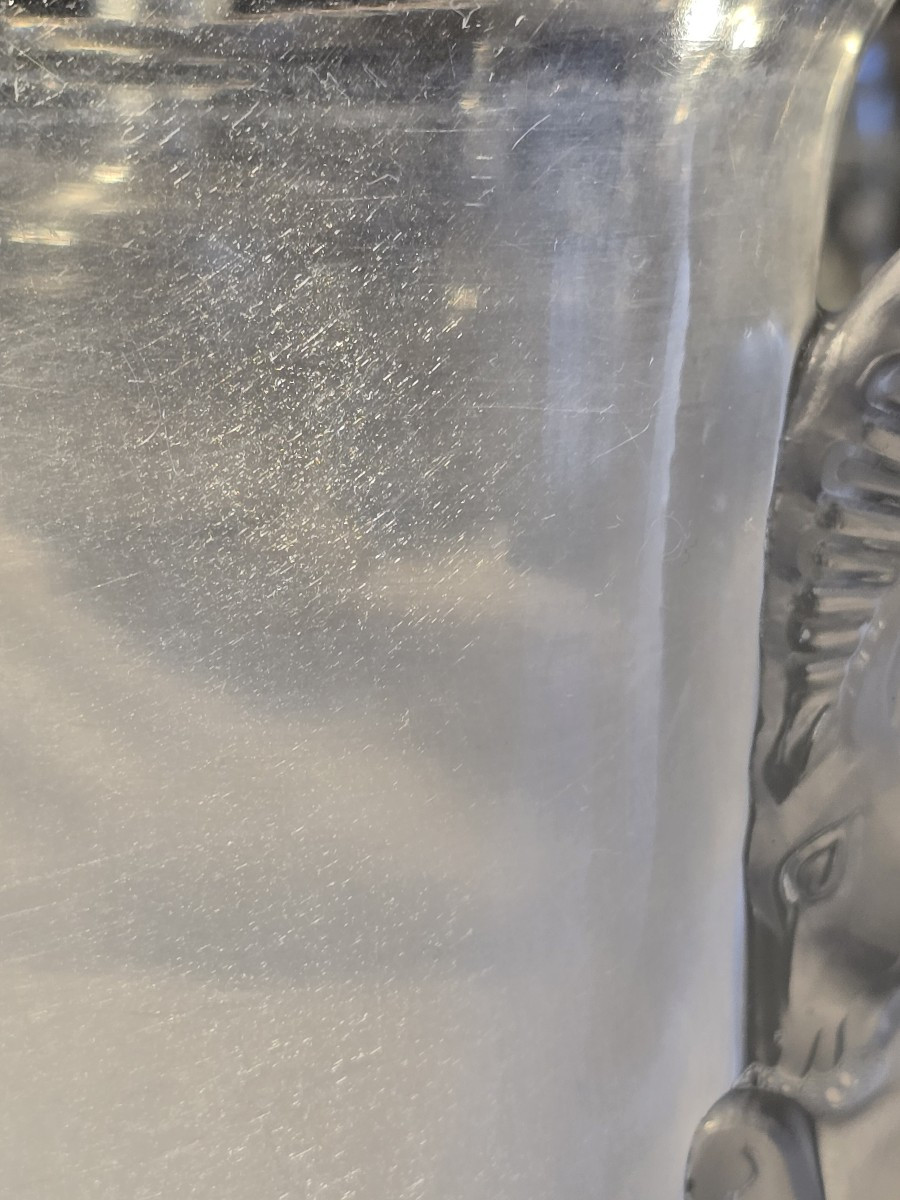 Vaso Tibet 1931 firmato Lalique France-photo-8