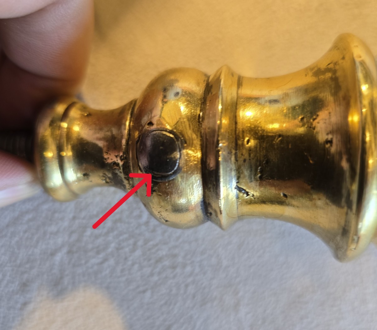 Coppia di antichi terminali da scala in cristallo di Boemia-photo-4