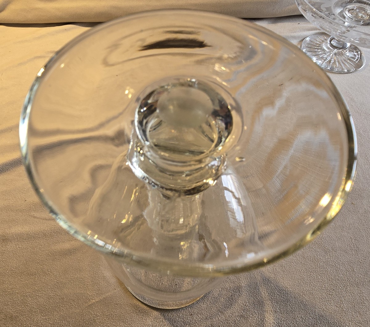 Antico fotoforo in vetro soffiato-photo-1