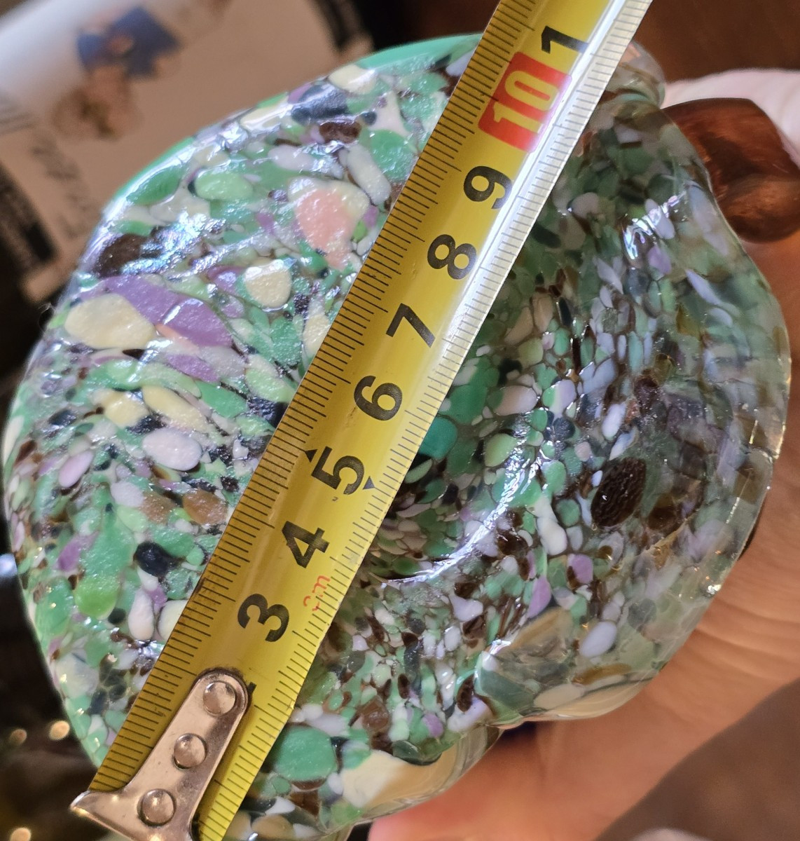 Antica statuina in vetro Boema-photo-8