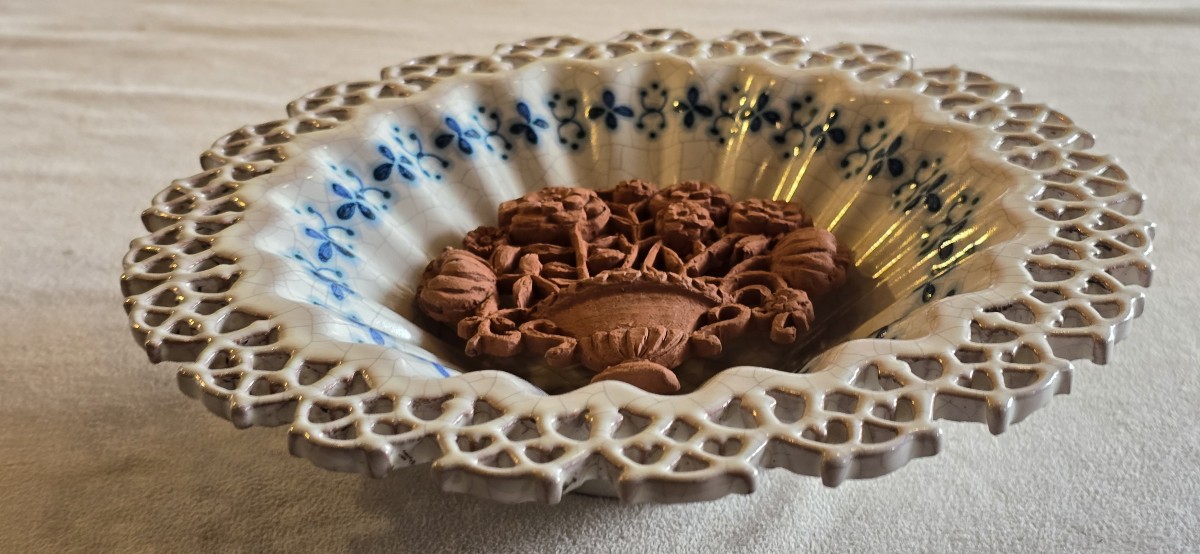 Piatto artistico in ceramica di Santo Stefano di Camastra-photo-2