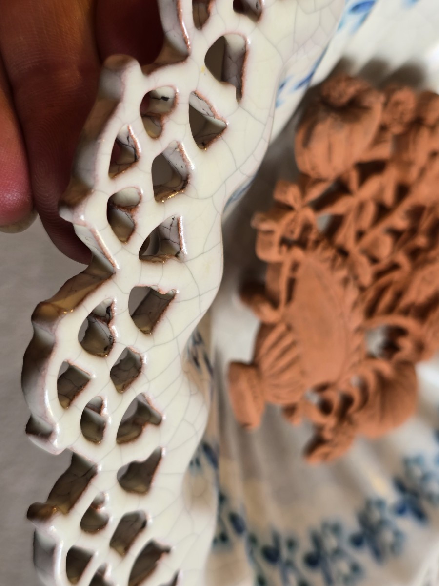 Piatto artistico in ceramica di Santo Stefano di Camastra-photo-3