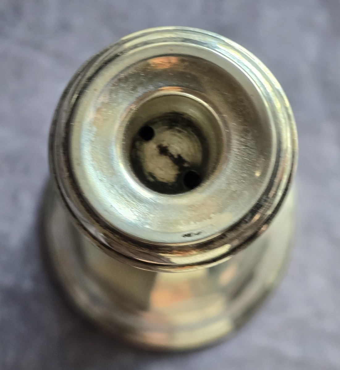 Candeliere in argento, Italia, metà XX secolo, 150 grammi  -photo-3