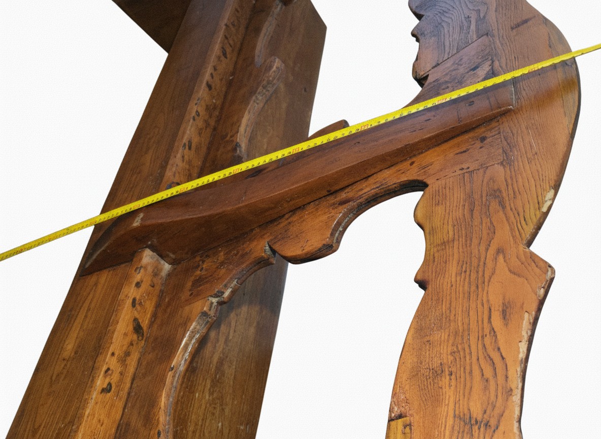 Panca antica in olmo massello, Italia settentrionale 700-photo-3