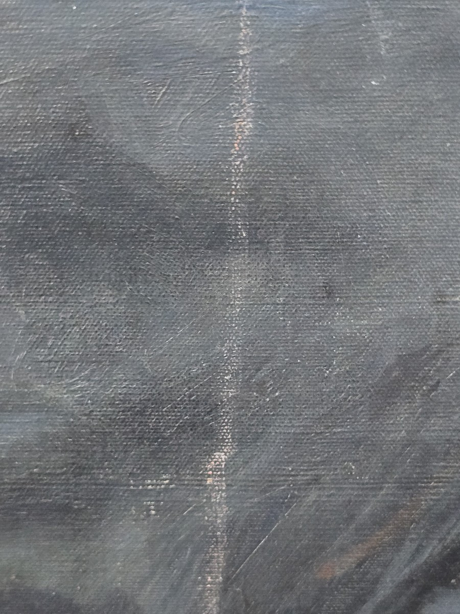 Ritratto femminile olio su tela firmato e datato 1925-photo-7