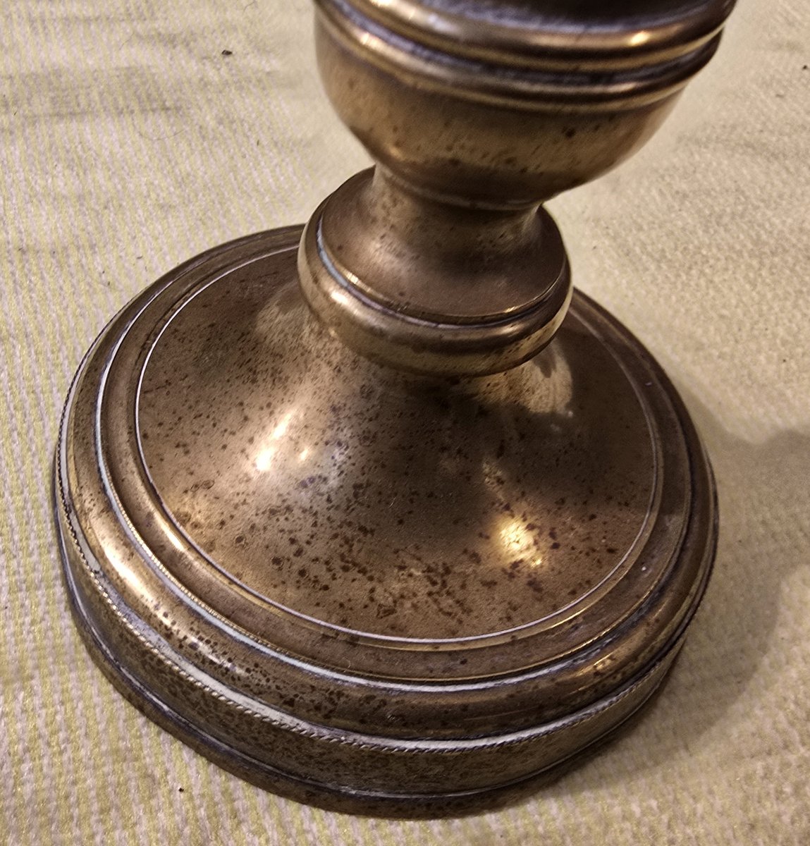 Lampada ad olio in ottone, Italia 1880 circa-photo-2