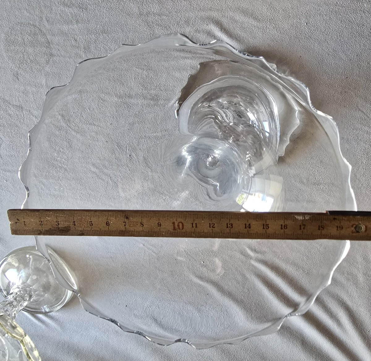 Antico vaso soliflore in cristallo-photo-6