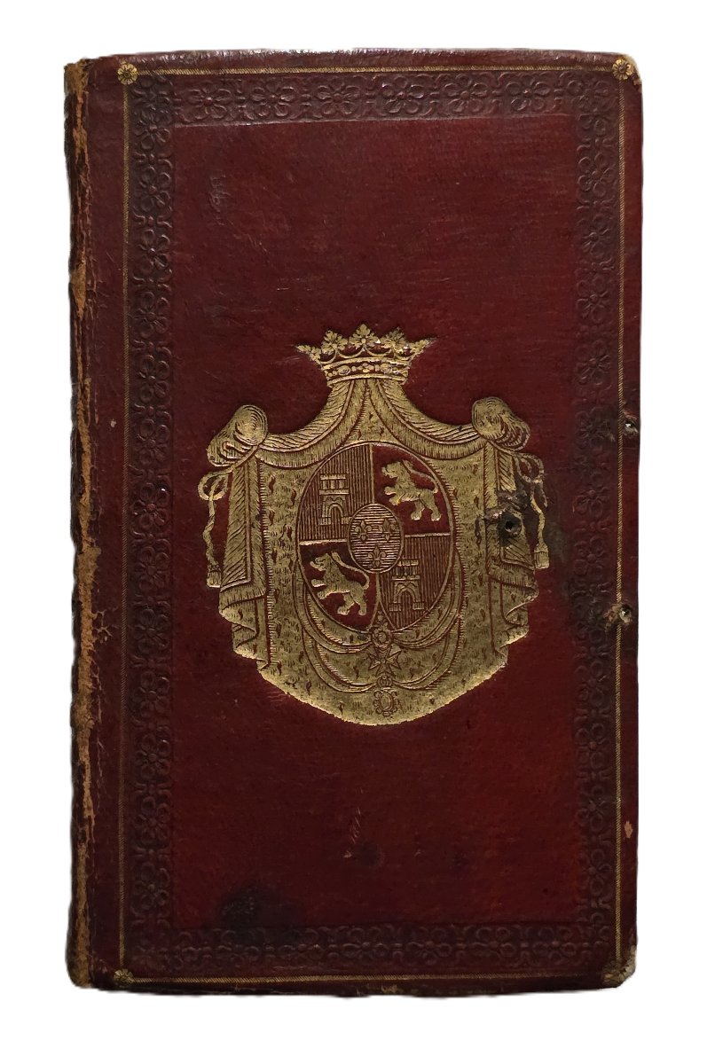 Journée du Chrétien – Esemplare con stemmi nobiliari delle famiglie Godoy e Ruspoli – 1824