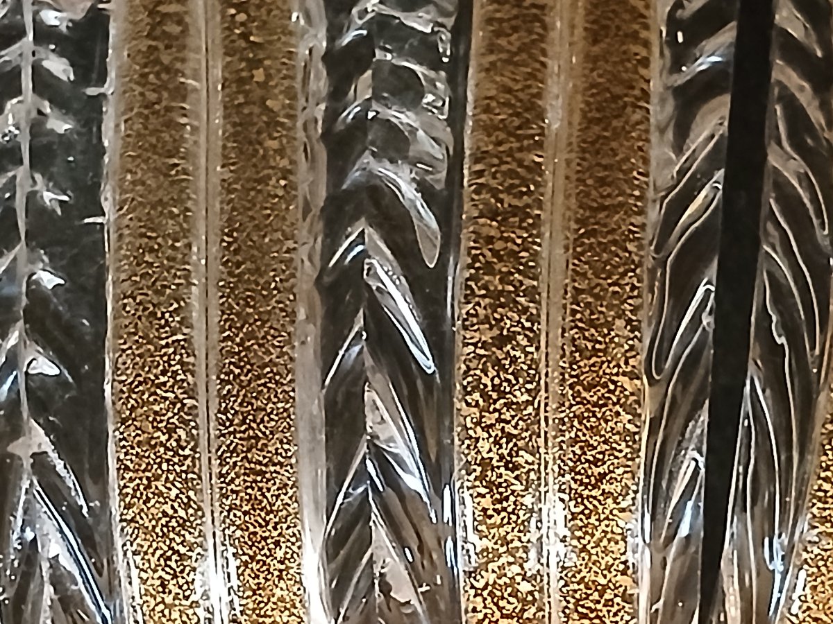 grande plafoniera antica in vetro soffiato di  Murano, Barovier, circa 1980-photo-3