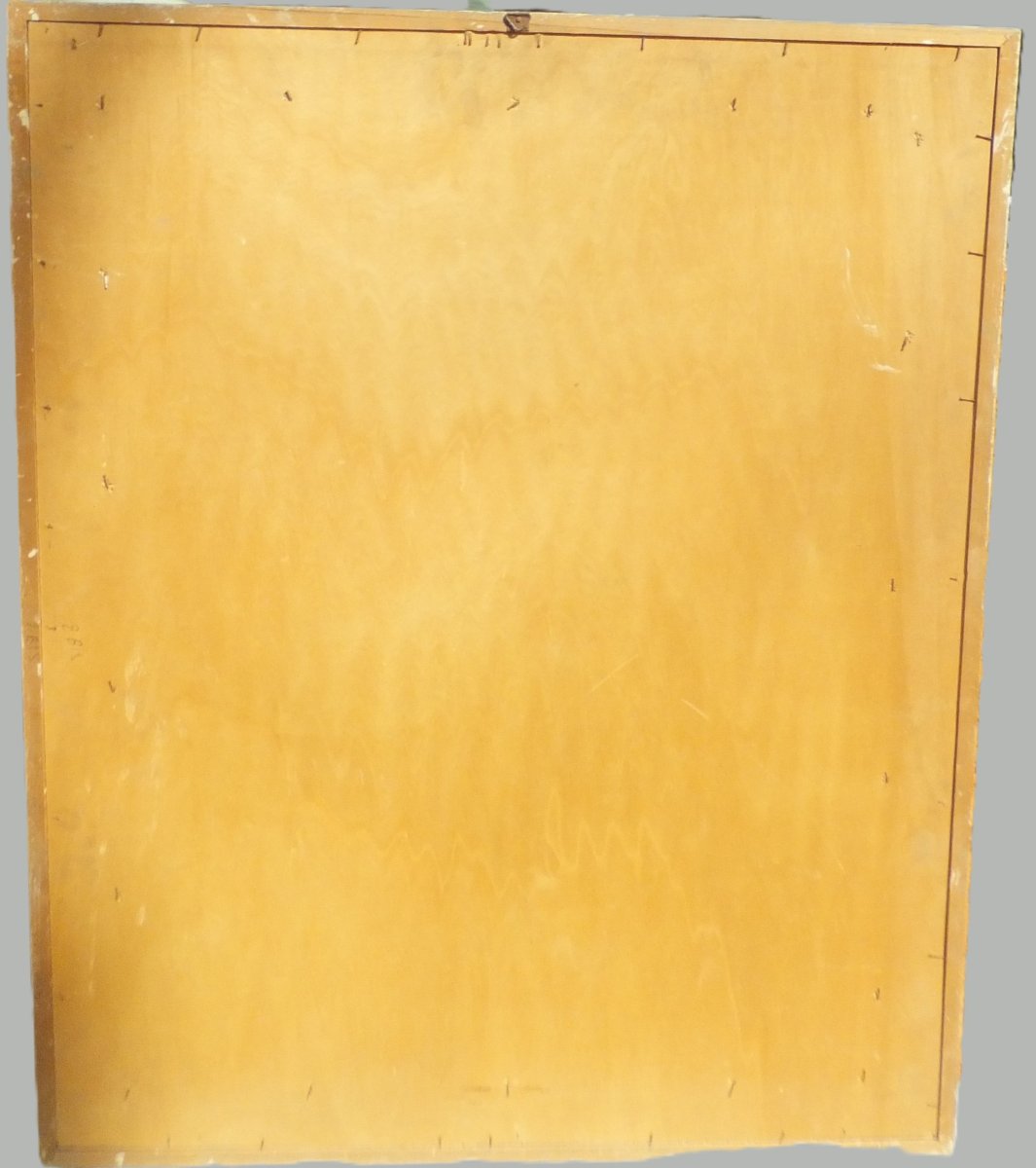 Quadro, olio su tela, mazzo di fiori, Marcella Fratelli, 1962, incorniciato, cm 75 × 96,5-photo-6