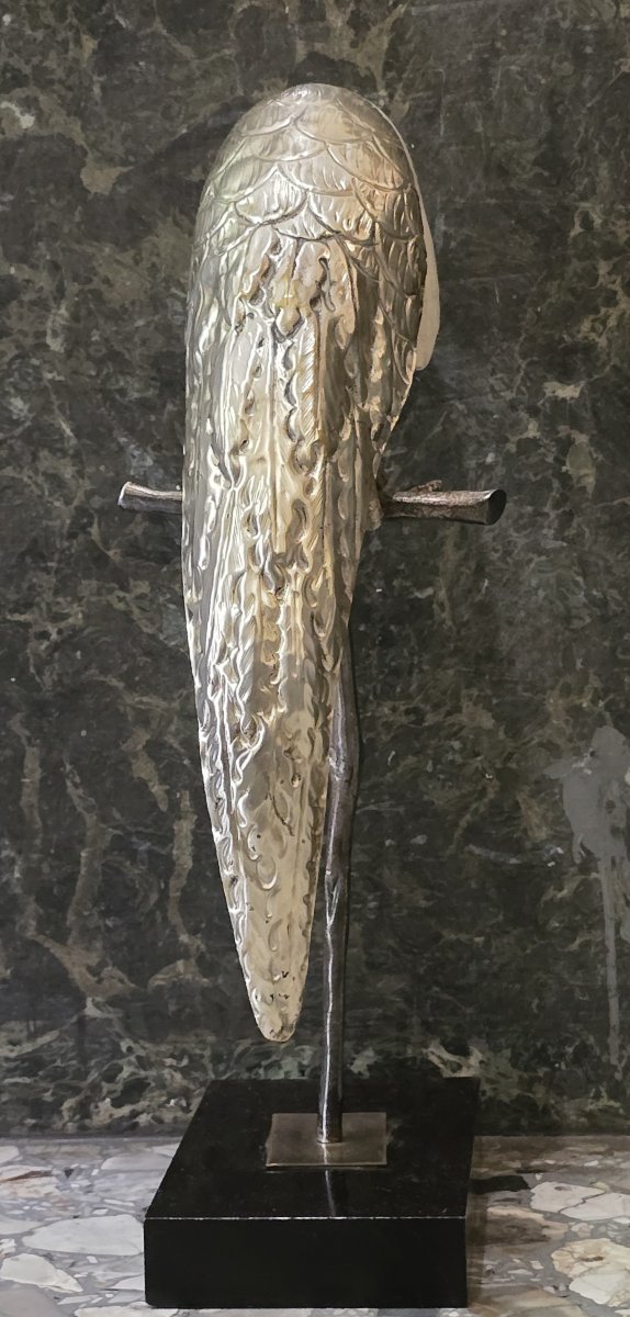 Pappagallo scultura di Gabriella Binazzi, anni '70-photo-4