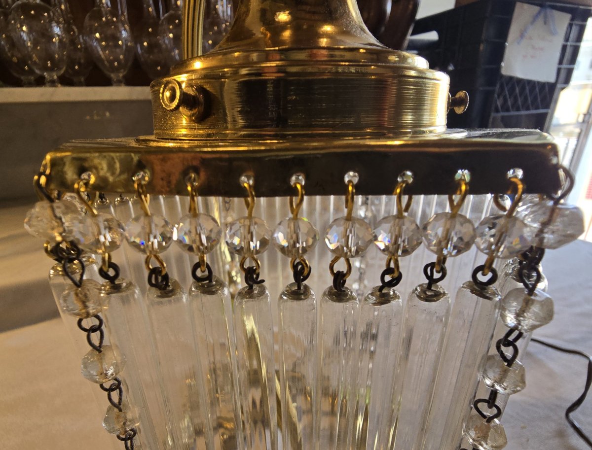 Lampada da tavolo antica , Francia prima metà del 900-photo-1