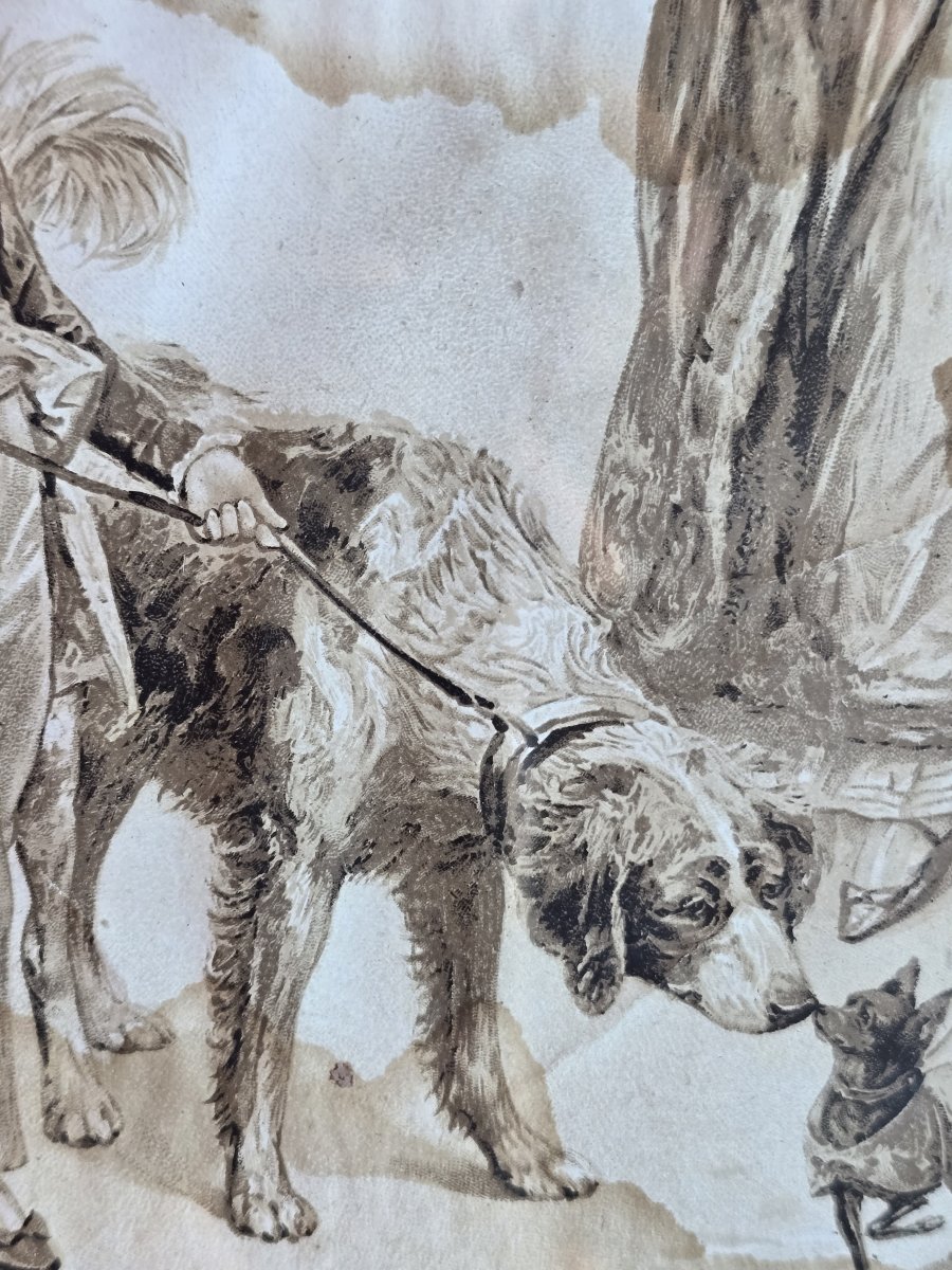 Disegno a inchiostro seppia firmato Lionel Péraux-photo-3
