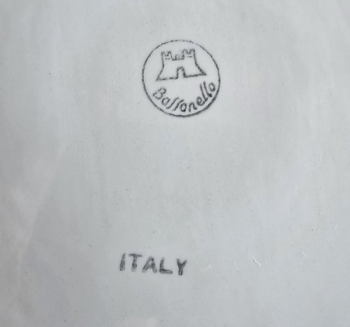 lotto di sei piatti antichi in maiolica dalla tesa traforata- Bassanello Civita Castellana-photo-2