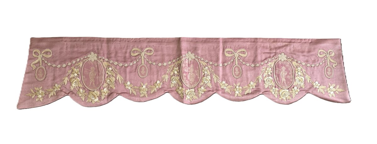 Antica mantovana ricamata – fine 800
